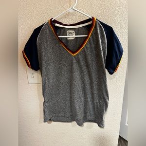 Camp Collection vintage style ringer tee Women’s cut size XL